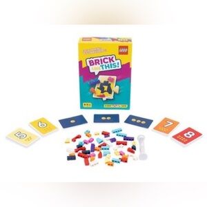 LEGO Brick Like This! Party Game - Yellow, Purple, Teal-unopened